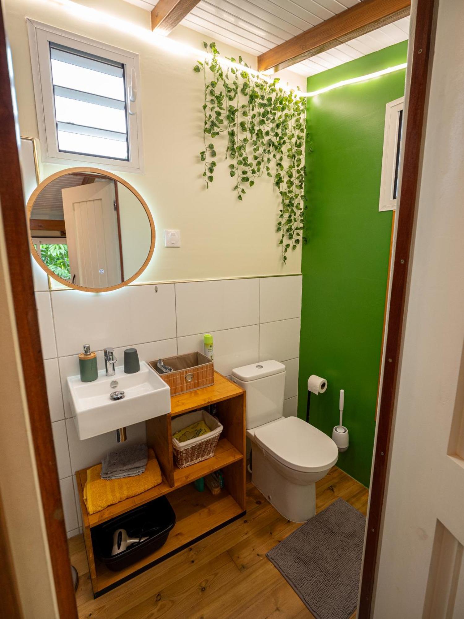 Kalinao - Bungalow Chic En Nature Les Abymes Exterior photo
