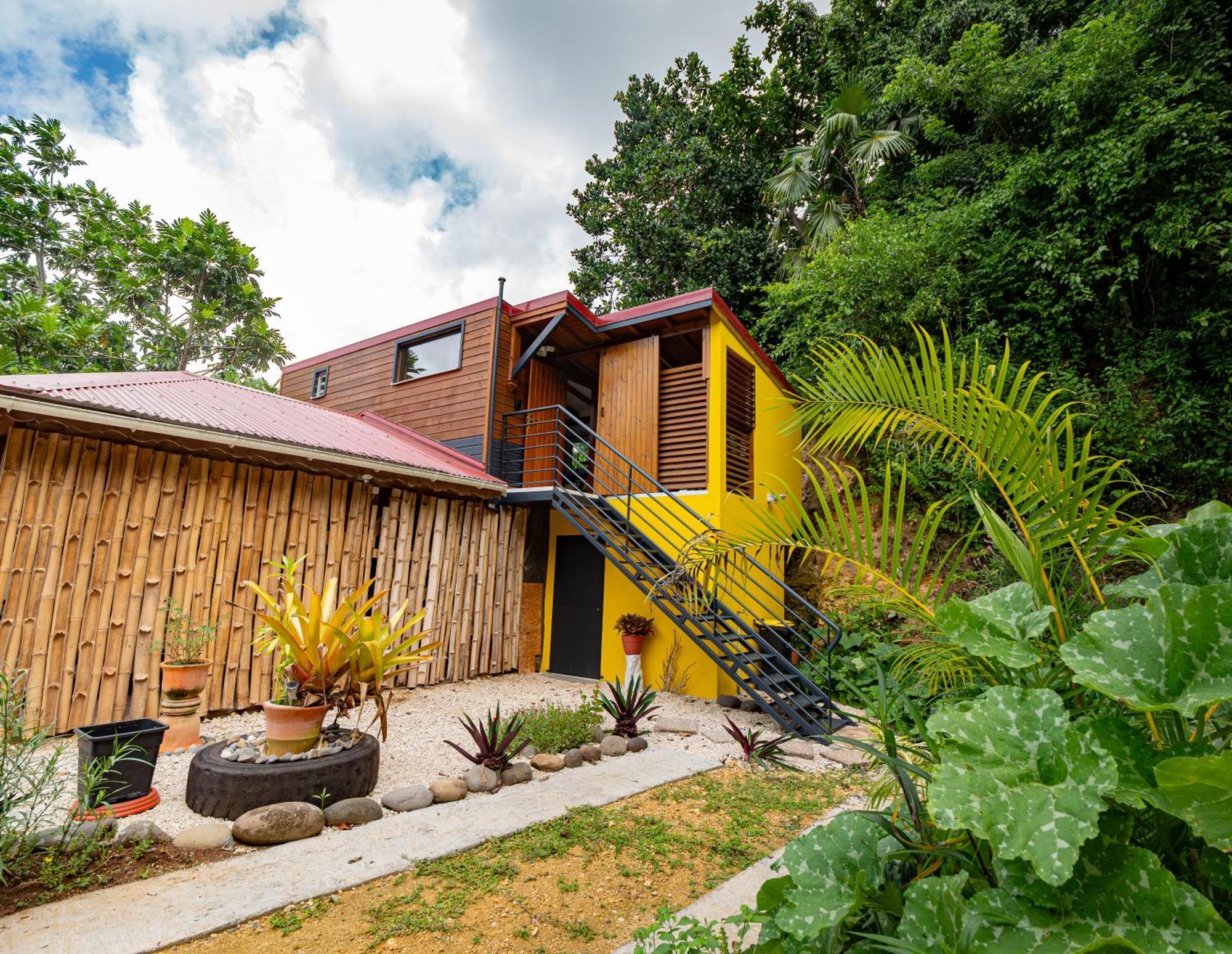 Kalinao - Bungalow Chic En Nature Les Abymes Exterior photo